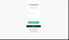 
							         Driver Login | GoCatch Portal								  
							    