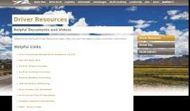 
							         Driver Resources - KLLM Transport Services								  
							    