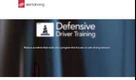 
							         Driver Training | Alertdriving								  
							    
