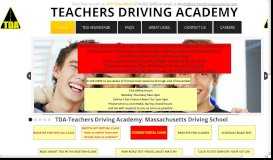 
							         Driver's Education - Teachers Driving Academy TDA								  
							    