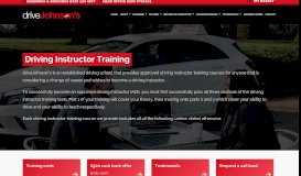 
							         Driving Instructor Training - ADI Training | driveJohnsons								  
							    