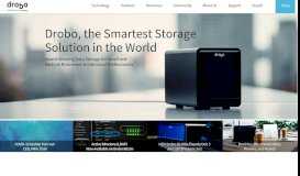 
							         Drobo Data Storage Solutions, Network Attached Storage, Drobo Inc.								  
							    