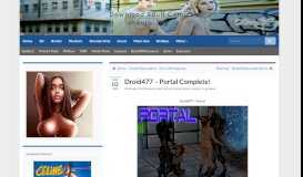 
							         Droid477 - Portal Complete! - Download Adult Comics - Shentai								  
							    