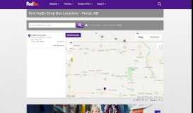 
							         Drop Box (Self-Service) - Portal, ND - FedEx								  
							    