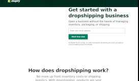 
							         Dropshipping - Shopify								  
							    