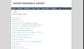
							         Drug Design and Discovery - Kotra Research Group								  
							    