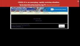 
							         Drug Information for Health Professionals - Drug Information Portal - NIH								  
							    
