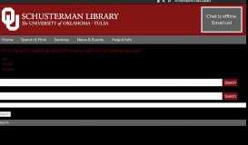 
							         Drug Information Portal Mobile | Schusterman Library								  
							    