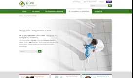 
							         Drug Screening for Employers | Quest Diagnostics : Online Solutions								  
							    