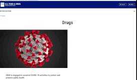 
							         Drugs | FDA								  
							    