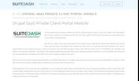 
							         Drupal Private Client Portal Module || SuiteDash.com								  
							    