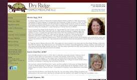 
							         Dry Ridge Family Medicine Staff :: Weaverville, NC								  
							    