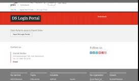 
							         DS Login Portal - Digital Client Portals - PwC								  
							    