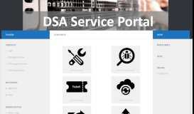 
							         DSA Service Portal – Support, Service and Repair								  
							    