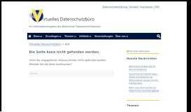 
							         DSB-Meldeportal – 10.000 Datenschutzbeauftragte online gemeldet ...								  
							    