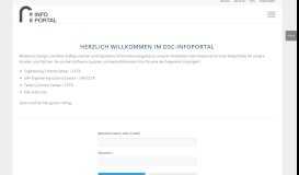 
							         DSC Info-Portal | DSC Software AG - Karlsruhe								  
							    