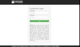 
							         DSGSS Credit Application								  
							    