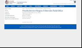 
							         DSHS, Health Service Region11 -- Beeville								  
							    