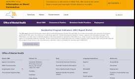 
							         DSRIP - Residential Program Indicators (RPI) Report Portal								  
							    