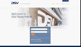 
							         DSV Portal | Global transport and logistics								  
							    