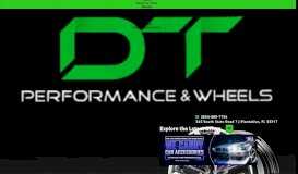 
							         DT Performance & Wheels								  
							    