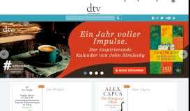 
							         dtv Verlag | Bücher, eBooks & Hörbücher								  
							    