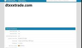 
							         Dtxxxtrade - DTX XXTrade | High Frequency Trading Portal								  
							    