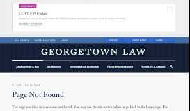 
							         Dual Degree Applicants | Georgetown Law								  
							    