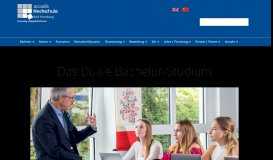 
							         Duales Bachelor-Studium in Management - accadis Hochschule Bad ...								  
							    