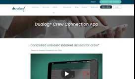 
							         Dualog® Crew Connection App | Dualog®								  
							    