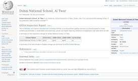 
							         Dubai National School, Al Twar - Wikipedia								  
							    