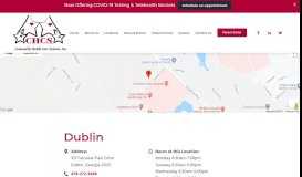 
							         Dublin GA Community Health Center - Dublin GA Doctor | Community ...								  
							    