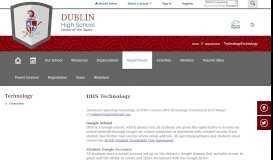 
							         Dublin High School - Dublin Unified School District								  
							    