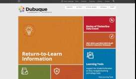 
							         Dubuque Community School District: Unfolding Potential								  
							    