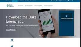 
							         Duke Energy: Savings and Information - For Your Home								  
							    