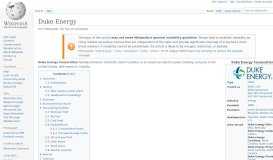 
							         Duke Energy - Wikipedia								  
							    