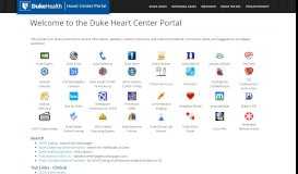 
							         Duke Heart Center Portal - discc.duke.edu - Duke University								  
							    