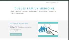 
							         Dulles Family Medicine - Home								  
							    