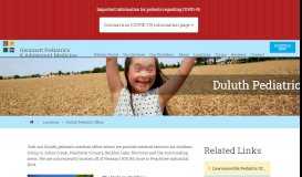 
							         Duluth Office - Gwinnett Pediatrics and Adolescent Medicine, Gwinnett ...								  
							    