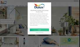 
							         Dulux: Homepage								  
							    