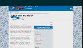 
							         Dumb and Dumber | Culture Wikia | FANDOM powered by Wikia								  
							    