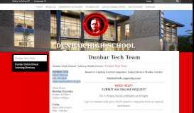 
							         Dunbar Tech Team - Dunbar High School								  
							    