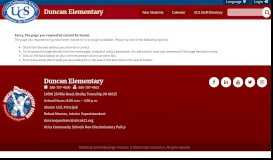 
							         DUNCAN Dispatch - Duncan Elementary - Utica Community Schools								  
							    