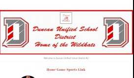 
							         Duncan Unified School District No 2								  
							    