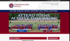 
							         Dunmore School District: Home								  
							    