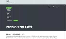 
							         Duo Legal: Partner Portal Terms | Duo Security								  
							    