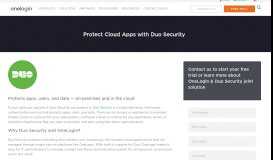 
							         Duo Security Multi-Factor Authentication (MFA) - Duo Two Factor ...								  
							    