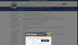 
							         DuPage County IL – County Clerk - Assumed Business Name ...								  
							    