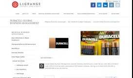 
							         Duracell Global... - lagrangedevelopment.com | LaGrange Economic ...								  
							    