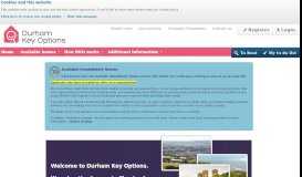 
							         Durham Key Options: Home								  
							    